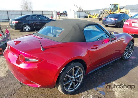 2022 Mazda Mx-5 Miata Grand Touring z USA, uszkodzony, nr VIN JM1NDAD76N0505944